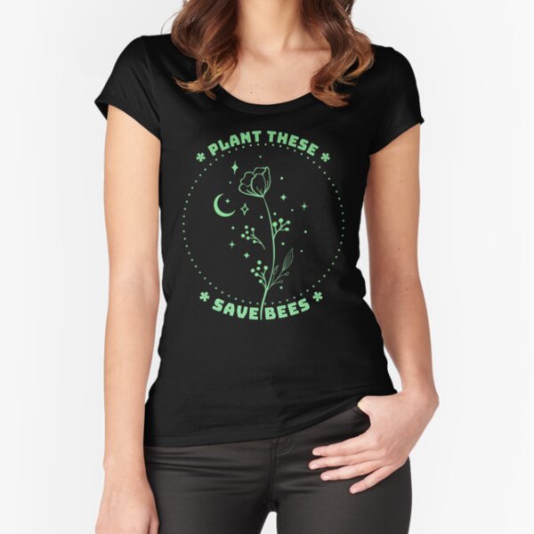 Item preview, Plant These, Save Bees designed and sold by CozyCoveDesigns.