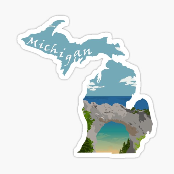 Artikel-Vorschau von Michigan: Bogenrock, designt und verkauft von loefflerdesigns.