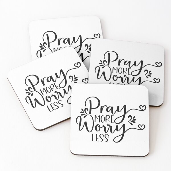 Item preview, Pray More Worry Less | Motivational  designed and sold by KarolinaPaz.