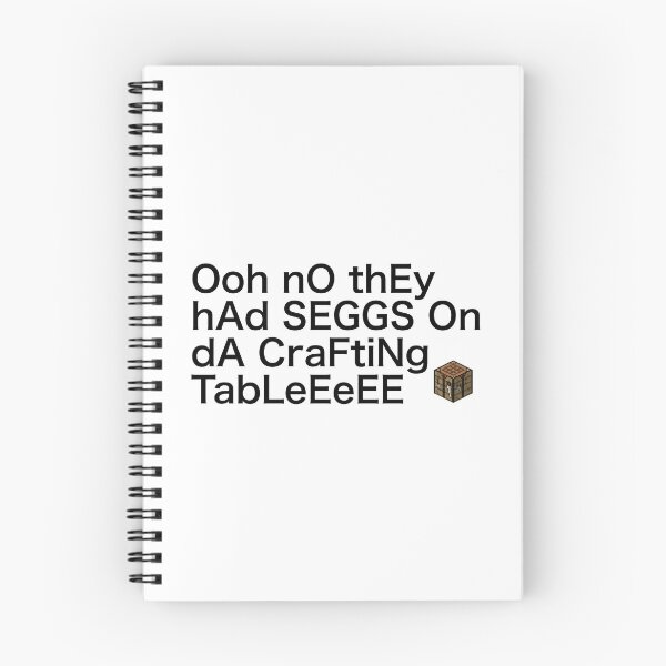 Item preview, Ooh nO thEy hAd SEGGS On dA CraFtiNg TabLeEeEE designed and sold by despair-.