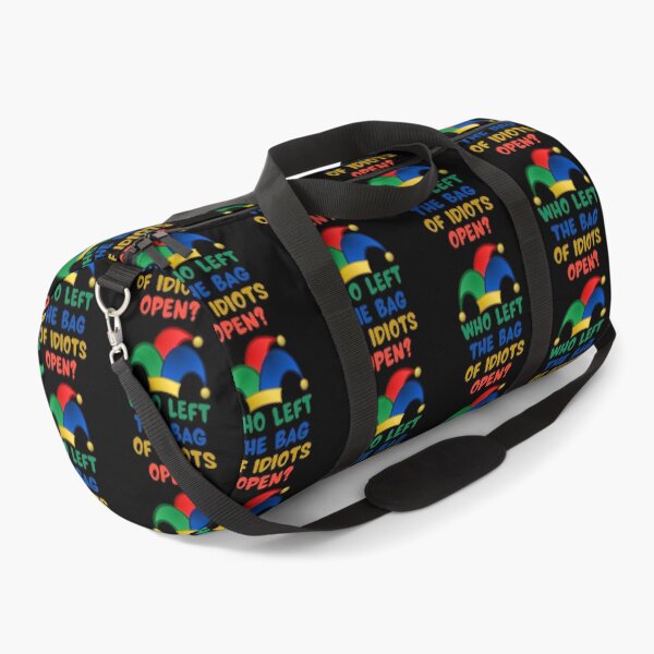 Item preview, Who Left The Bag of Idiots Open Clown Hat Design designed and sold by SweetAndSpice.