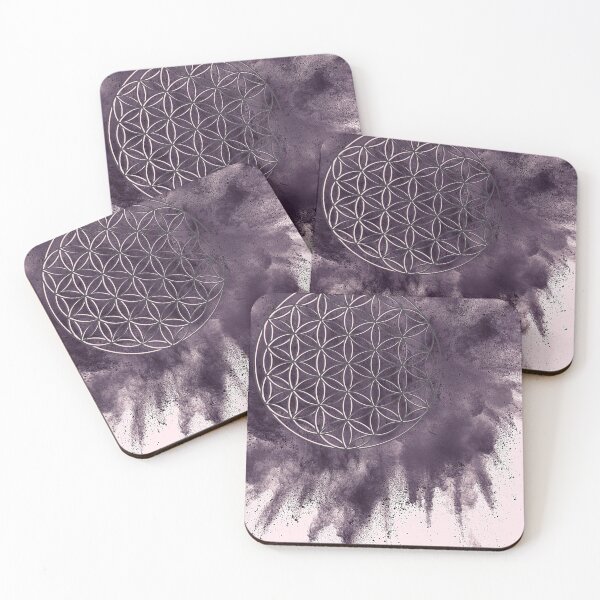 Item preview, Flower of Life in Purple designed and sold by Ksaavet.