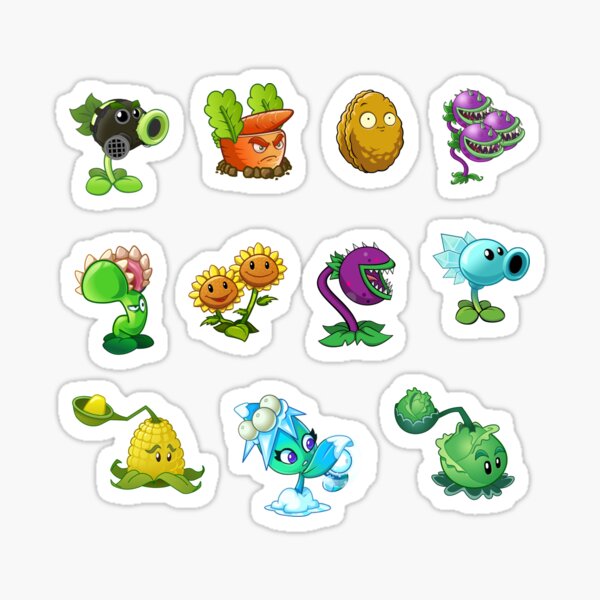 plants vs zombies Sticker