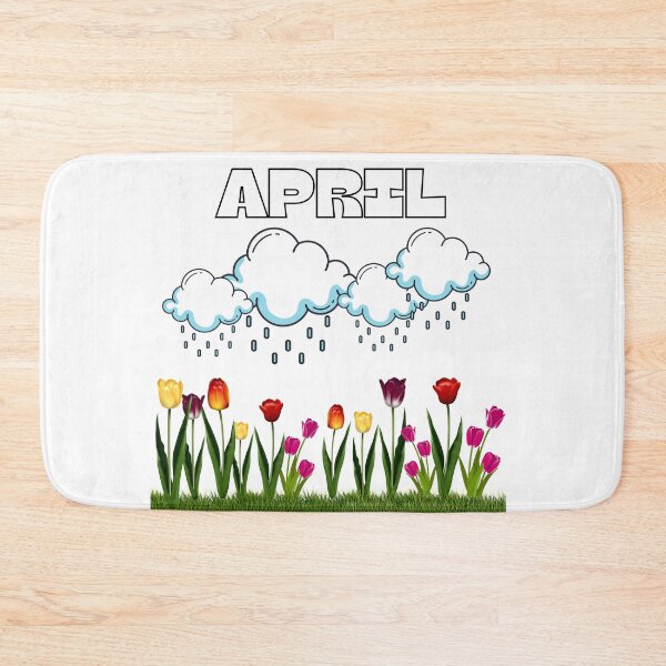 Item preview, April Showers Tulips designed and sold by Craftdrawer.