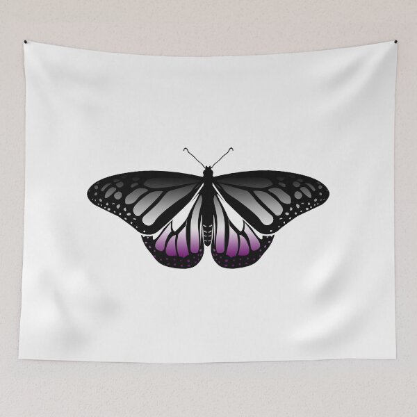 Item preview, Asexual Pride Butterfly designed and sold by brenda-lee.