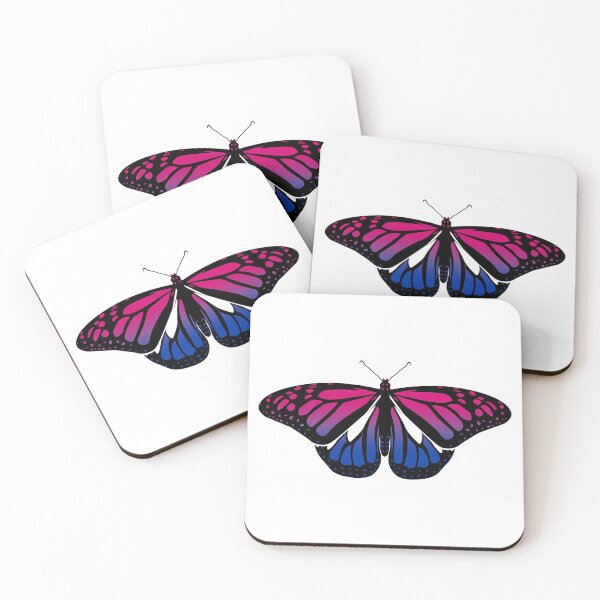 Item preview, Bisexual Pride Butterfly designed and sold by brenda-lee.