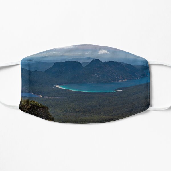 Wineglass Bay, Tasmania Flat Mask
