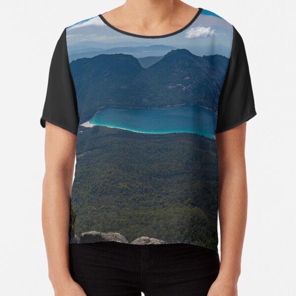 Wineglass Bay, Tasmania Chiffon Top