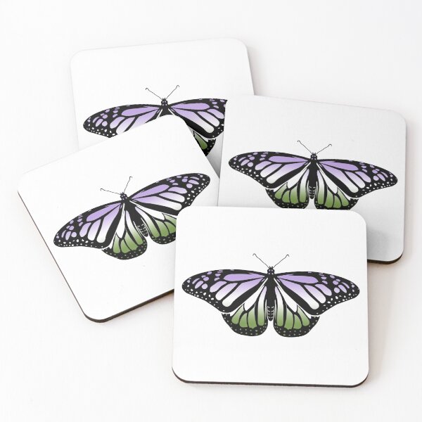 Item preview, Genderqueer Pride Butterfly designed and sold by brenda-lee.