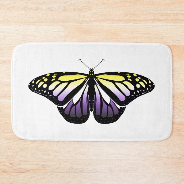 Item preview, Non-Binary Pride Butterfly designed and sold by brenda-lee.