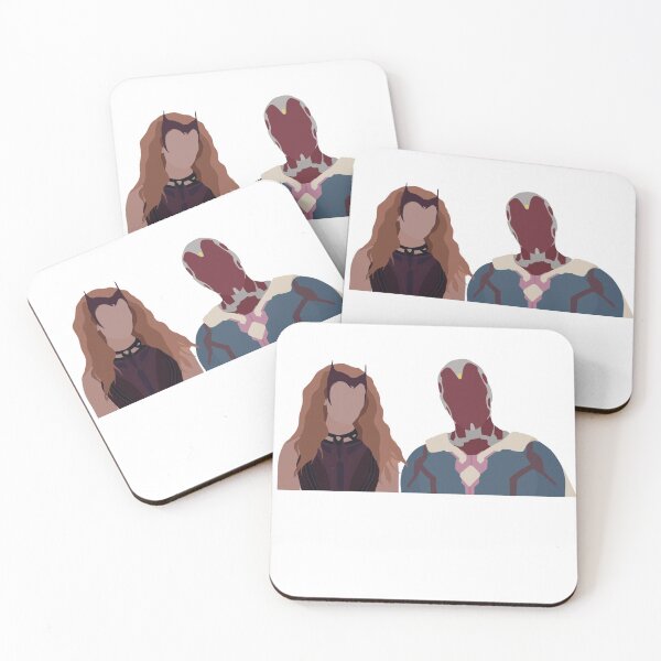 Item preview, Wanda and Vision Sticker designed and sold by designbynat.