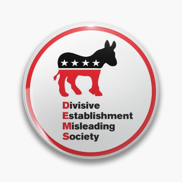 Item preview, Divisive Dems Misleading Society designed and sold by redbruhl.