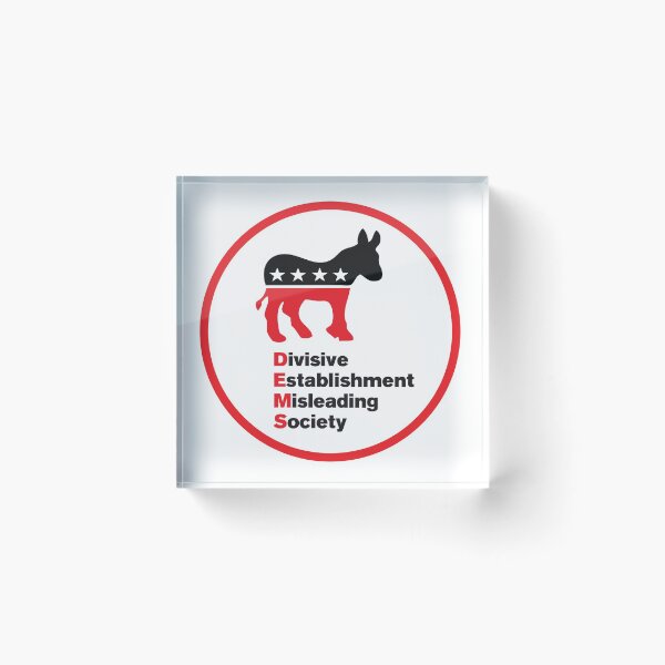 Item preview, Divisive Dems Misleading Society designed and sold by redbruhl.