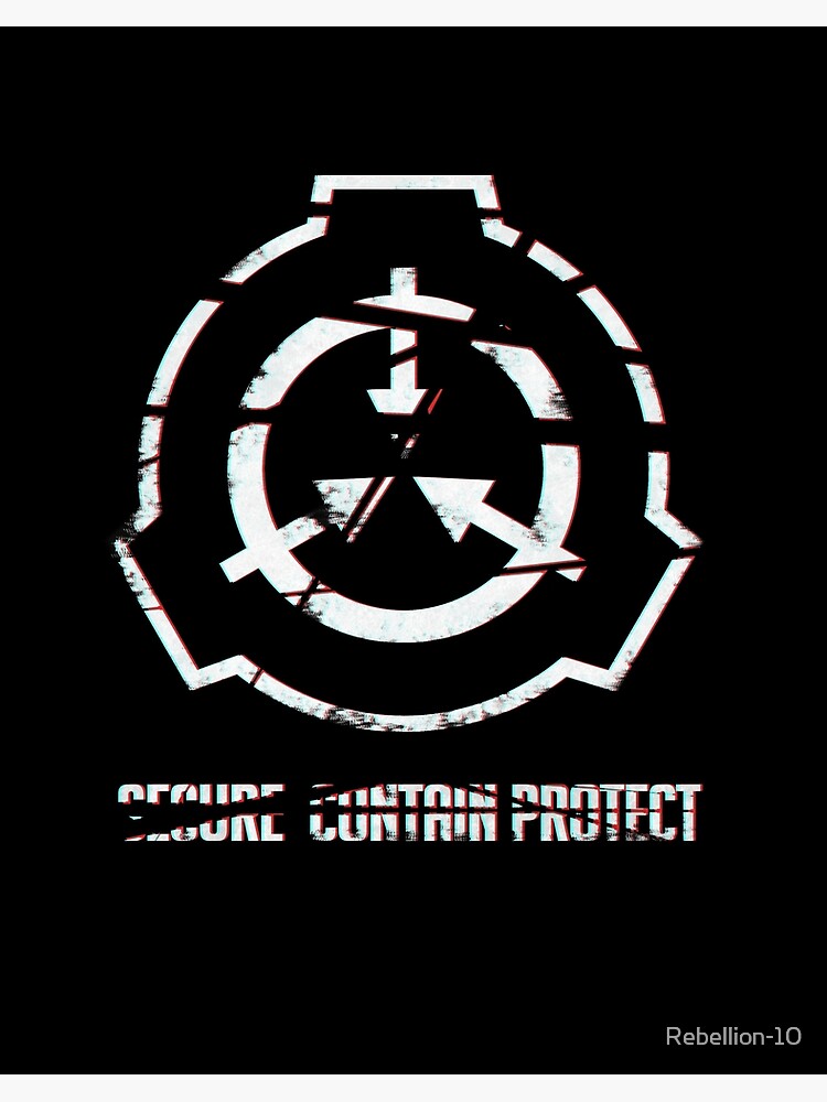 SCP Foundation Rectencular Symbol Postcard for Sale by Rebellion-10