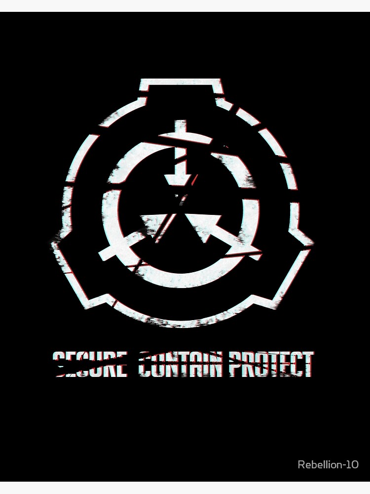 SCP Foundation Rectencular Symbol | Art Board Print