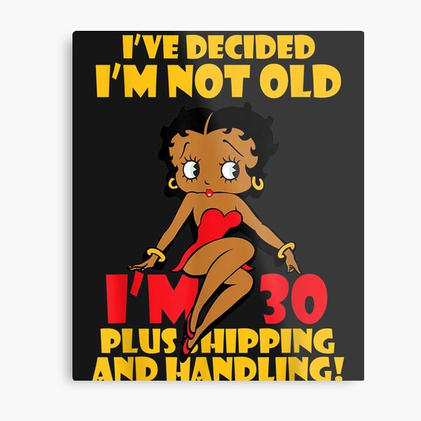 Betty Boop Metal Print for Sale by Brook P