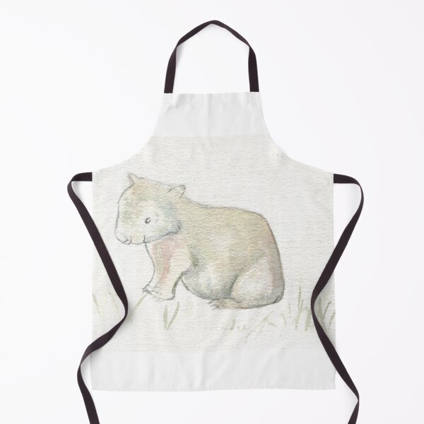 Item preview, Wombat watercolour sketch, cute little wombat for the nursery! designed and sold by RachaelCurryArt.
