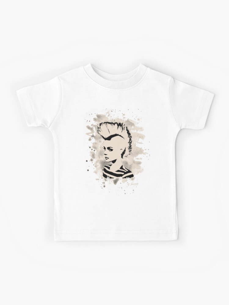 Punk Girl - bleached - white | Kids T-Shirt