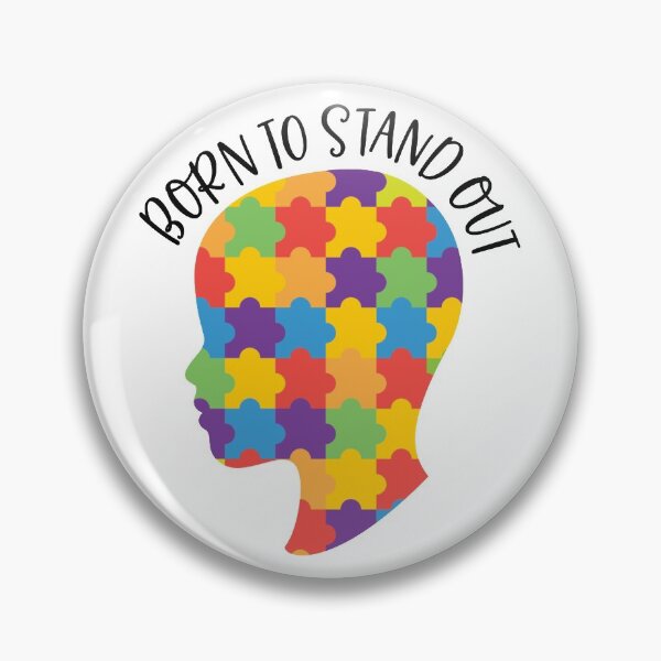 Item preview, Autism Born To Stand Out designed and sold by TraceysTreasure.