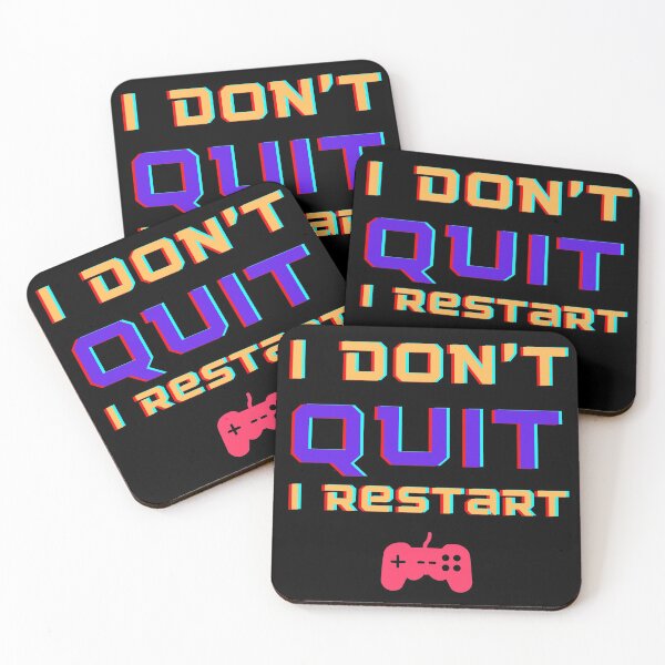 Item preview, Gamers Don't Quit designed and sold by ChilledTaho.