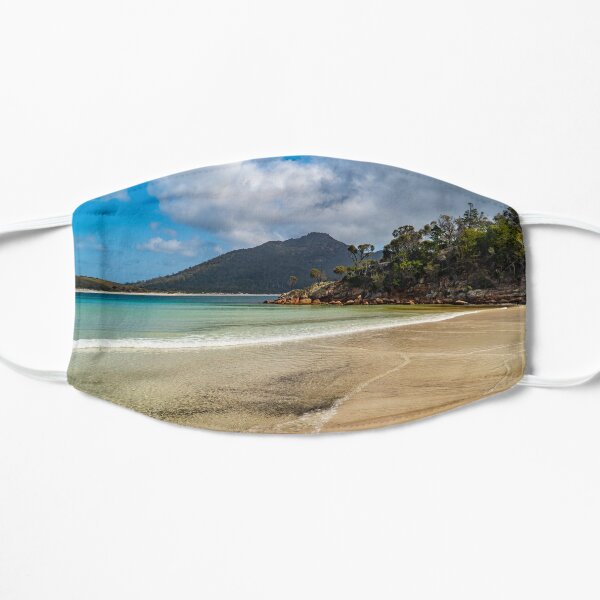 Wineglass Bay Beach, Tasmania Flat Mask