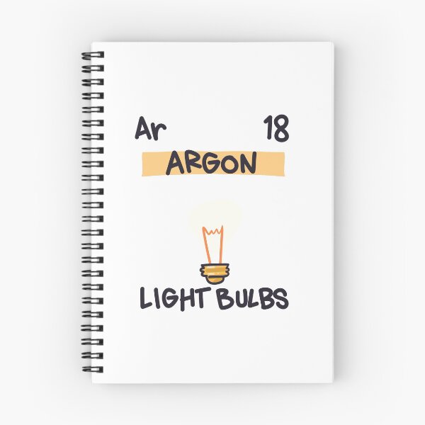 Artikelvorschau, Argon für Glühbirne Periodensystem Geschenk entworfen und verkauft von TTFMerch.