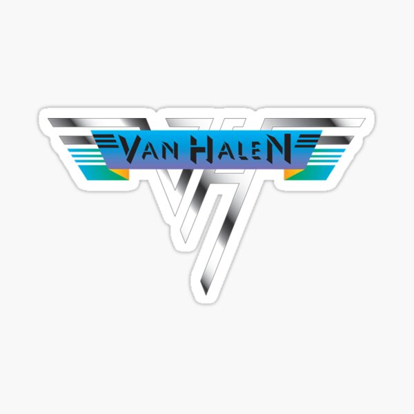 top van blue Sticker