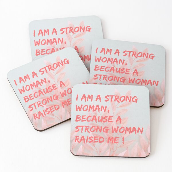 Item preview, I am a strong woman, because a strong woman raised me designed and sold by Kritiwadhawan30.