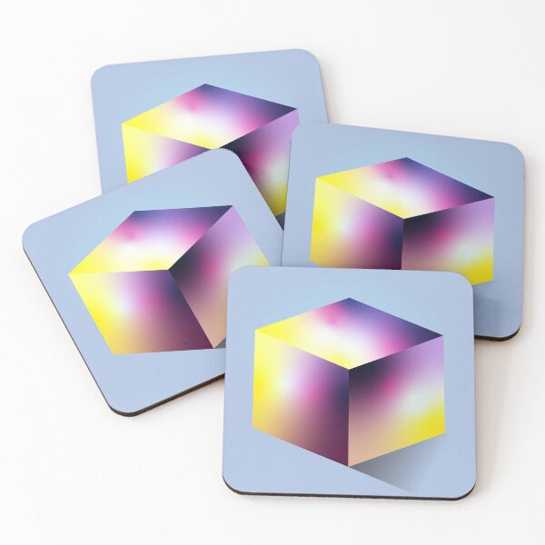 Item preview, Non Binary Flag cube design designed and sold by SIRAKIRI.