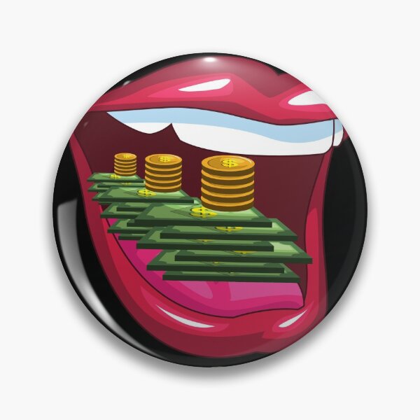 Item preview, Put your money where your mouth is designed and sold by the_ graphicsgal.