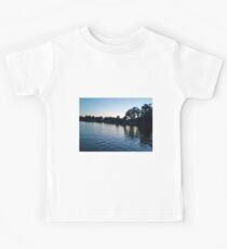 Sunset Over Lake Kids Tee
