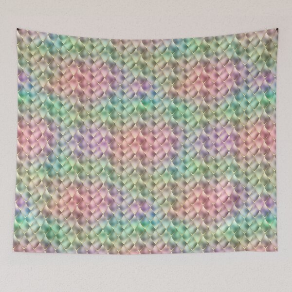 Item preview, Rainbow Dragon Scales designed and sold by MerchActually.