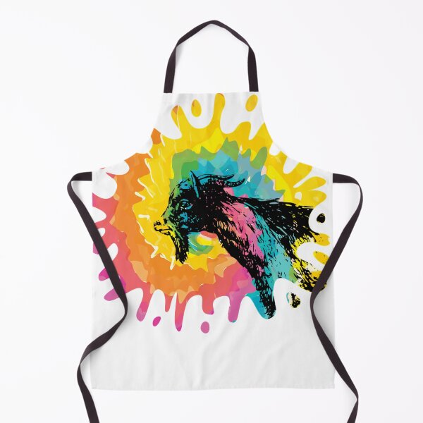 Item preview, Love Goats Rainbow Tye Dye Artsy designed and sold by gillys.