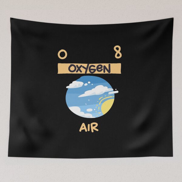 Item preview, Oxygen For Air Periodic Table Gift designed and sold by TTFMerch.