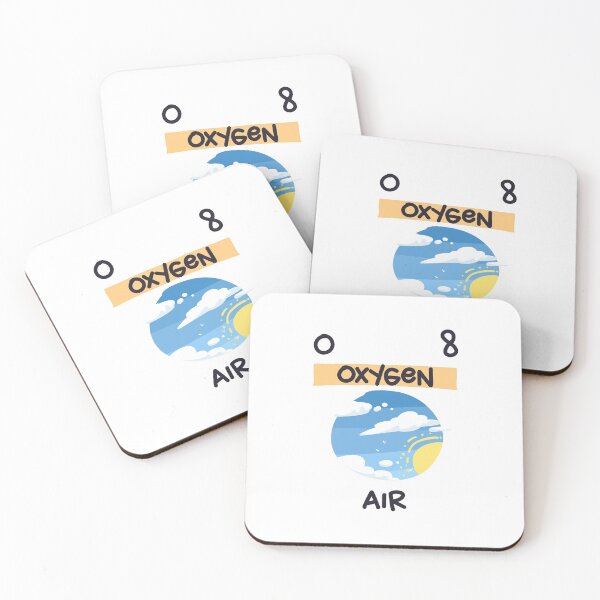 Item preview, Oxygen For Air Periodic Table Gift designed and sold by TTFMerch.