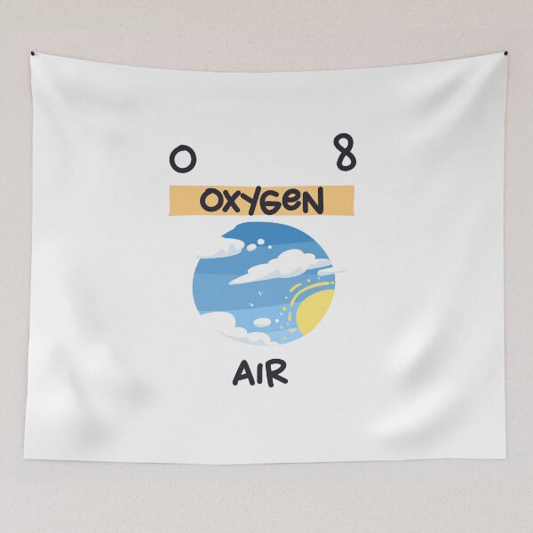 Item preview, Oxygen For Air Periodic Table Gift designed and sold by TTFMerch.