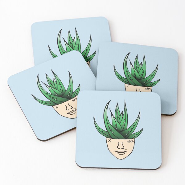 Item preview, Aloe Plant Person With Face Tattoos designed and sold by 10pmCreations.