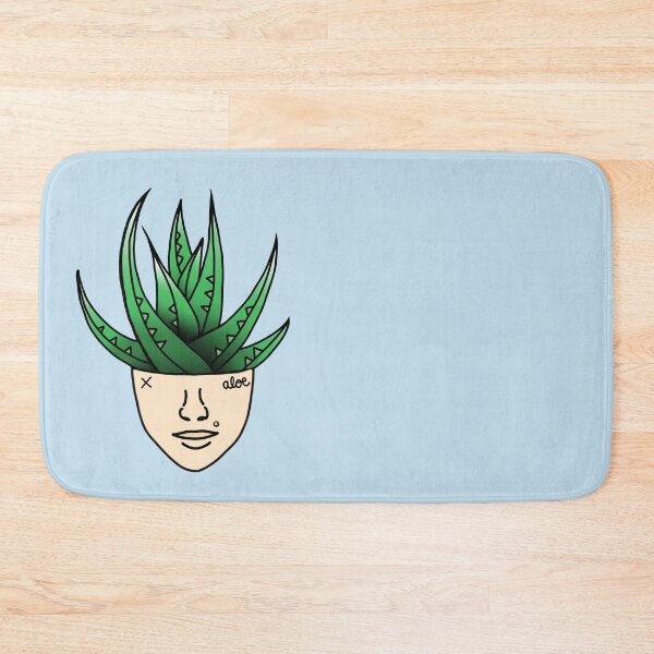 Item preview, Aloe Plant Person With Face Tattoos designed and sold by 10pmCreations.