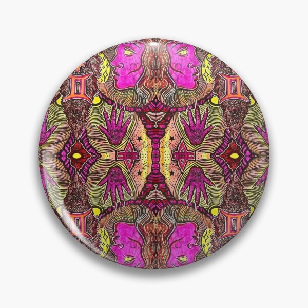 Item preview, Gemini Moth Pattern designed and sold by LeftHandedLenya.