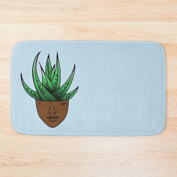 Item preview, Aloe Plant Person With Face Tattoos designed and sold by 10pmCreations.