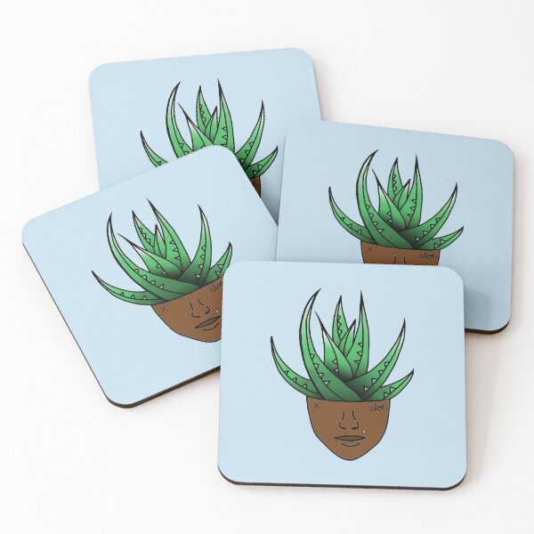 Item preview, Aloe Plant Person With Face Tattoos designed and sold by 10pmCreations.