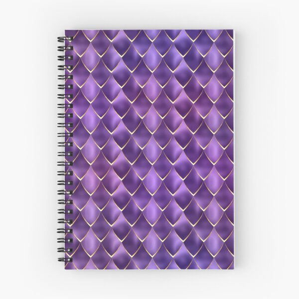 Aperçu de l'œuvre Écailles de dragon violet créée et vendue par MerchActually.