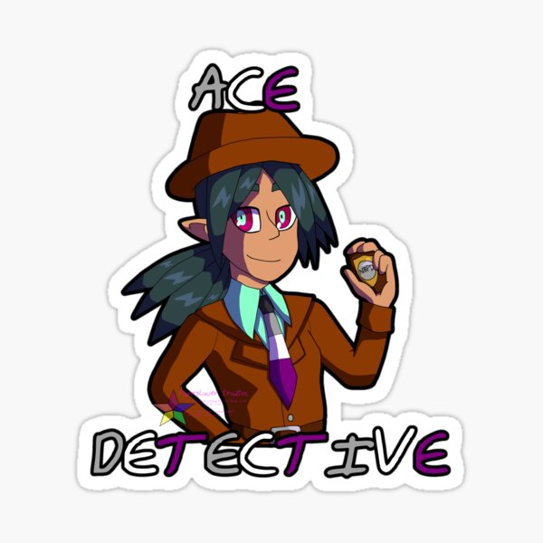 Silva Gunmetal, "Ace" Detective Sticker