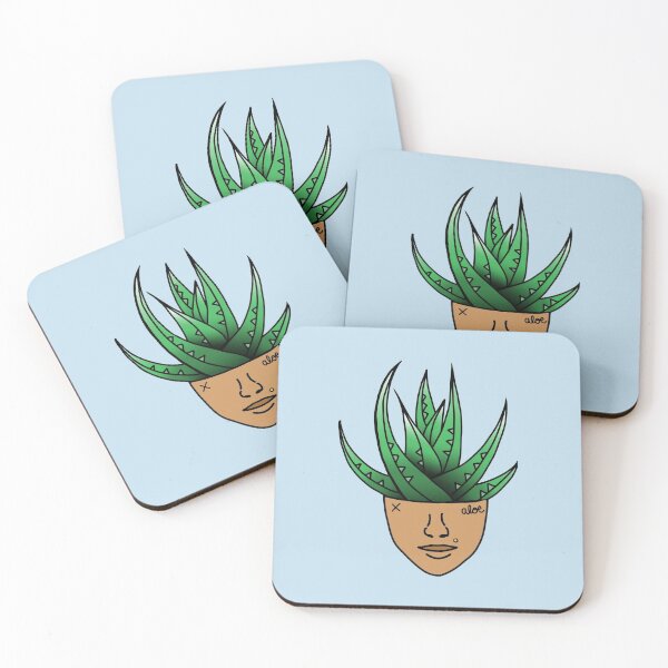 Item preview, Aloe Plant Person With Face Tattoos designed and sold by 10pmCreations.