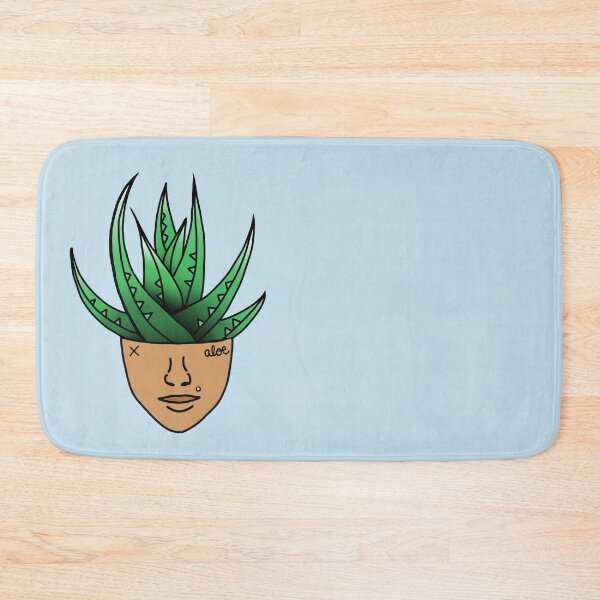 Item preview, Aloe Plant Person With Face Tattoos designed and sold by 10pmCreations.