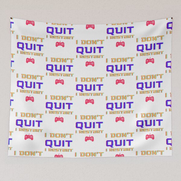 Item preview, Gamers Don't Quit designed and sold by ChilledTaho.