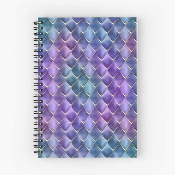 Item preview, Blue Purple Dragon Scales designed and sold by MerchActually.