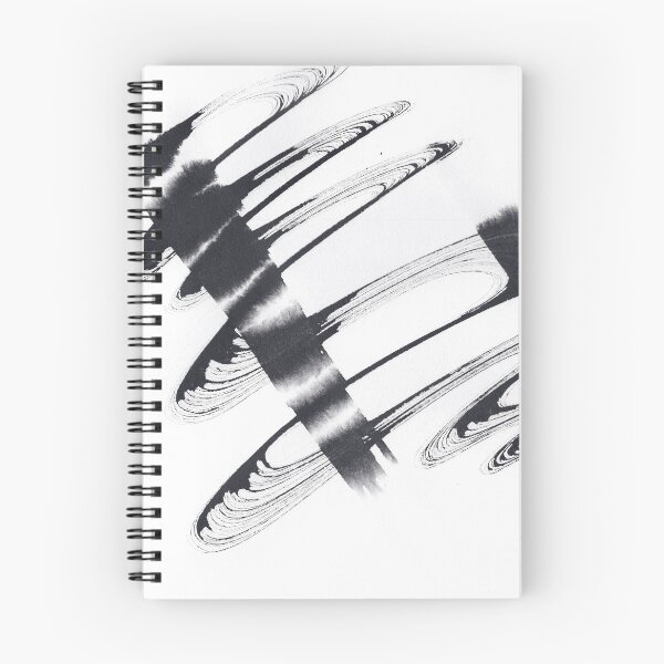 Item preview, ink explorations (046) - abstract black india ink painting designed and sold by expl-rations.