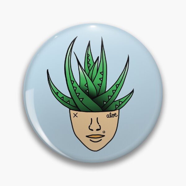 Item preview, Aloe Plant Person With Face Tattoos designed and sold by 10pmCreations.