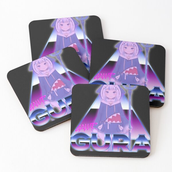 Item preview, Gawr Gura (80s Aestethic)  designed and sold by CharlaBra113.